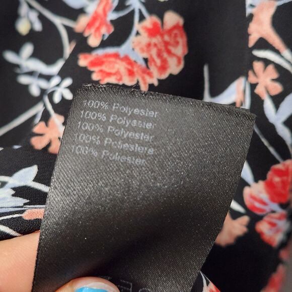 JUST Female Floral Blouse S‎ Cottagecore Office Feminine - Picture 4 of 8